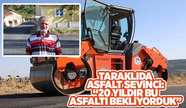 20 yıl sonra asfalta kavuştular