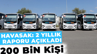 200 bin kişi Sabiha Gökçen’e HAVASAK ile taşındı