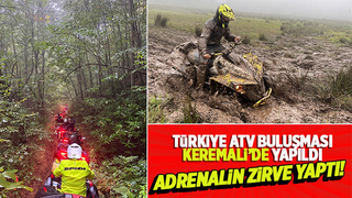 200'den fazla ATV tutkunu Akyazı'da kamp kurdu