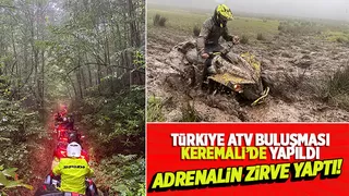 200'den fazla ATV tutkunu Akyazı'da kamp kurdu