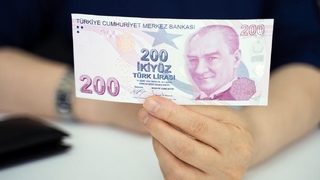 200 liralık banknot basımında rekor!