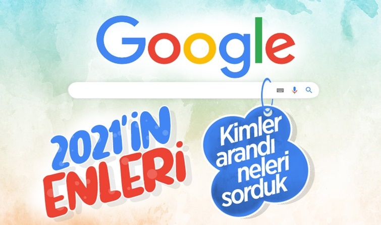 2021 yılında Türkiye'de en çok yapılan aramalar