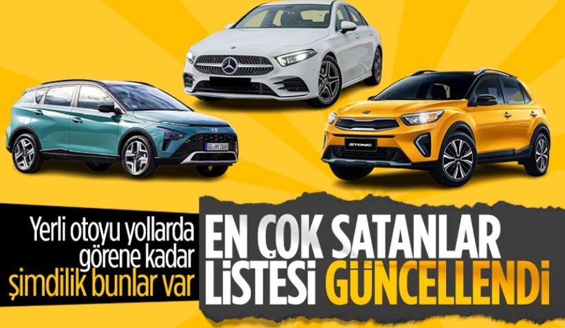 2022 Ekim ayında Türkiye'de en çok satılan otomobiller
