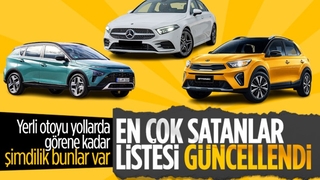 2022 Ekim ayında Türkiye'de en çok satılan otomobiller