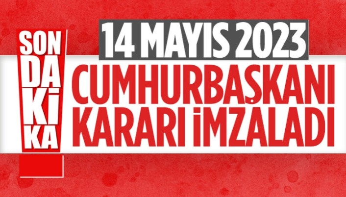 2023 seçimleri için son düzlük! Cumhurbaşkanı Erdoğan, seçim tarihini açıkladı