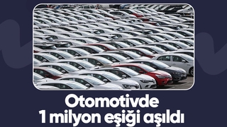 2024'de 1 milyondan fazla otomotiv satıldı