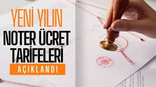 2025 noter ücret tarifesi