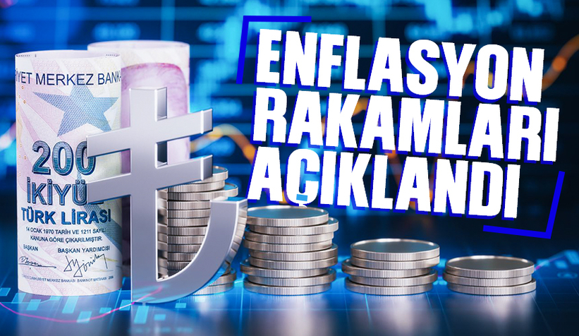 2025'te yıllık enflasyon yıllık yüzde 30,89 oldu