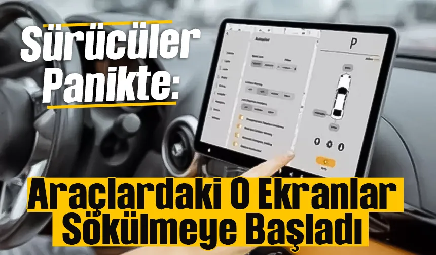 21 bin liralık cezayı duyan o ekranları söktürüyor