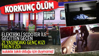 21 yaşındaki genç kız trenin altında can verdi