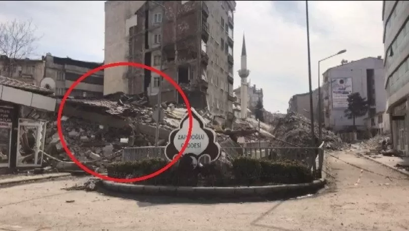 22 bina yıkıldı, göçük altında kalanlar var