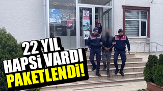 22 cezası vardı, jandarma yakaladı