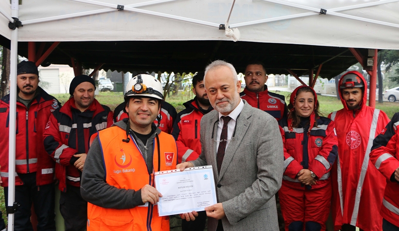 22 sağlık personeli UMKE’ye katıldı