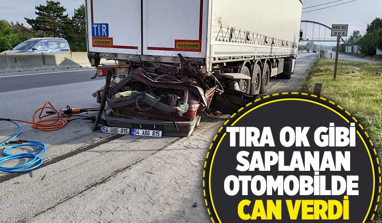 23 yaşındaki genç kağıt gibi ezilen otomobilde öldü