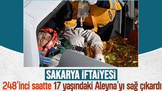 248'inci saatte enkazdan sağ çıkarıldı