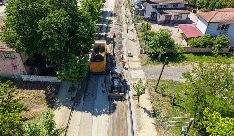 25 kilometrelik projenin yüzde 50’si tamamlandı