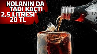 2,5 litre kola 20 lira oldu