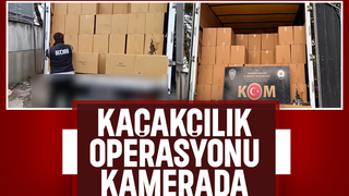 250 bin adet boş makaron ele geçirildi