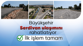 250 metrelik yeni güzergahta dolgu işlemini tamamladı