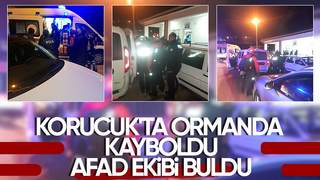 26 yaşındaki genç Korucuk'ta ormanda kayboldu