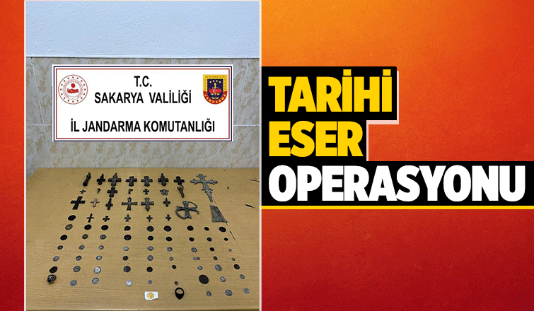 29 adet tarihi eser ele geçirildi