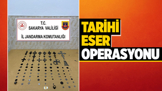 29 adet tarihi eser ele geçirildi