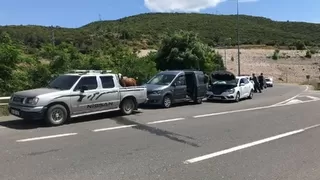 3 aracın karıştığı zincirleme kazada 5 kişi yaralandı