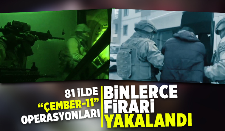 3 bin 209 firari yakalandı