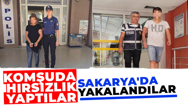 3 hırsız Sakarya'da yakalandı