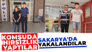 3 hırsız Sakarya'da yakalandı