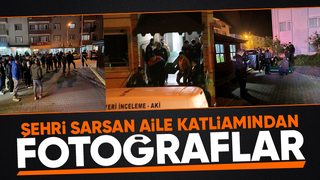 3 kişinin öldüğü aile faciasından fotoğraflar