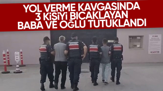 3 kişiyi bıçaklayan baba ve oğlu tutuklandı