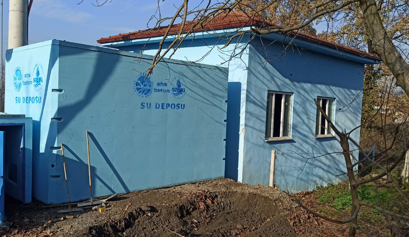 3 mahalleye kesintisiz içme suyu için depolar inşa edildi
