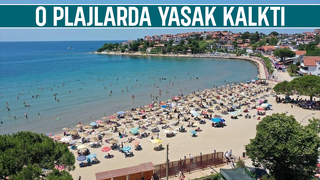 3 plajda denize girme yasağı kalktı
