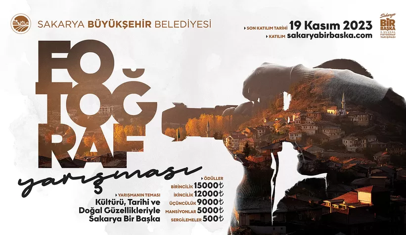 3. Ulusal Sakarya Bir Başka fotoğraf yarışması başladı