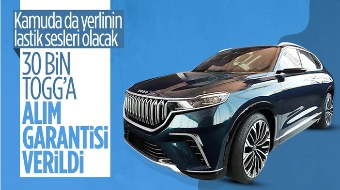 30 bin Togg kamu kurumlarının hizmetinde olacak