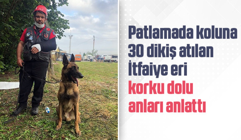 30 dikişe aldırış etmeyerek bölgeyi terk etmedi