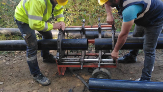 30 yıllık içme suyu hattı Büyükşehir ile yenileniyor