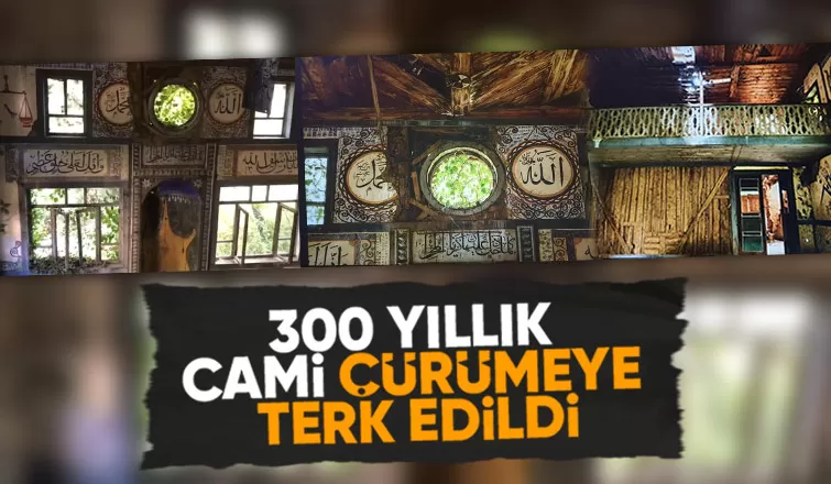 300 yıllık cami restore edilmezse yıkılacak