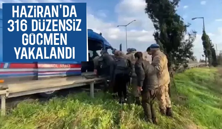316 düzensiz göçmen ve 4 organizatör yakalandı
