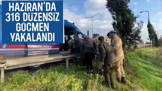 316 düzensiz göçmen ve 4 organizatör yakalandı