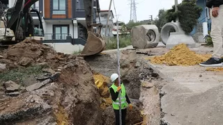 32 Evler’de yağmursuyu altyapısı güçlendiriliyor