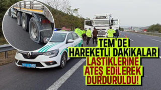 35 kilometrelik kaçış lastiklere ateş edilerek son buldu
