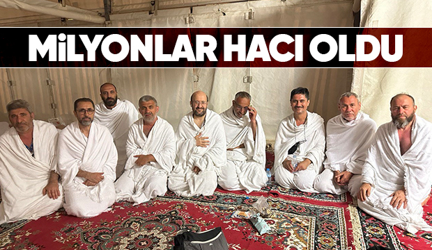 3,5 milyon hacı adayı büyük şeytana ilk gün 7 taş attı