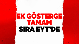 3600 ek gösterge çalışması tamamlandı