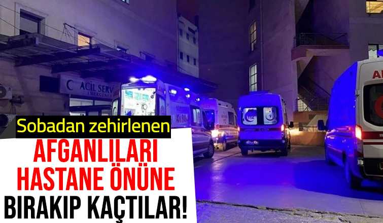 4 Afganlı sobadan zehirlendi