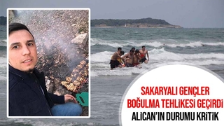 4 arkadaş boğulma tehlikesi geçirdi, biri yaşam savaşı veriyor