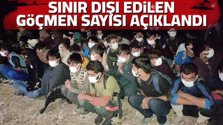 4 ayda 21 bin 87 düzensiz göçmenin sınır dışı edildi