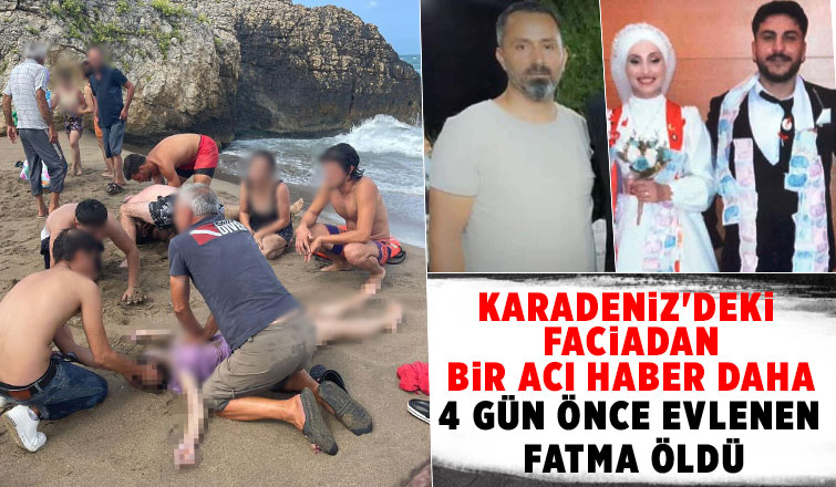 4 gün önce evlenen kadın ve akrabası boğuldu