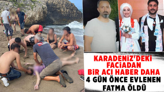 4 gün önce evlenen kadın ve akrabası boğuldu